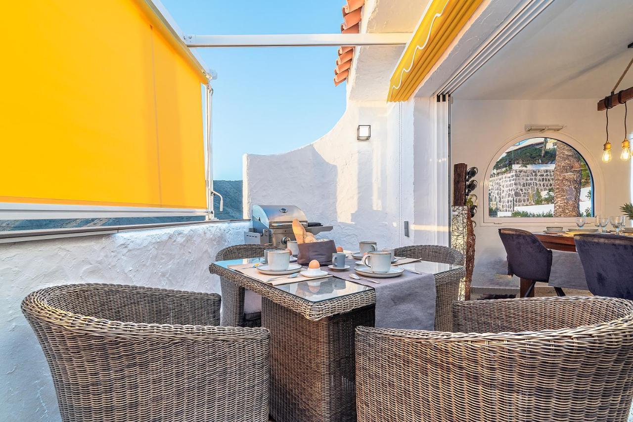 Mogan Luxury Apartment, Sea Views, Jacuzzi And Sauna. Eksteriør bilde