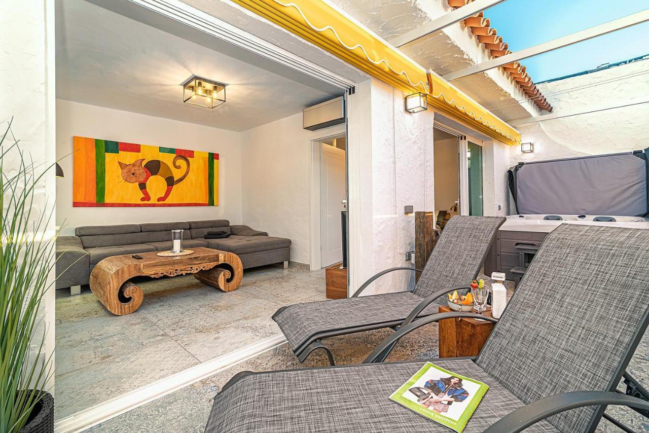 Mogan Luxury Apartment, Sea Views, Jacuzzi And Sauna. Eksteriør bilde