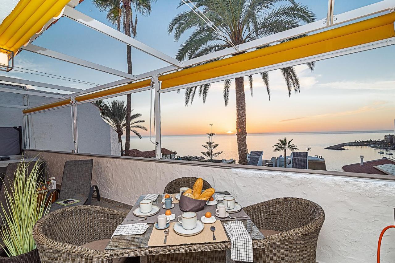 Mogan Luxury Apartment, Sea Views, Jacuzzi And Sauna. Eksteriør bilde