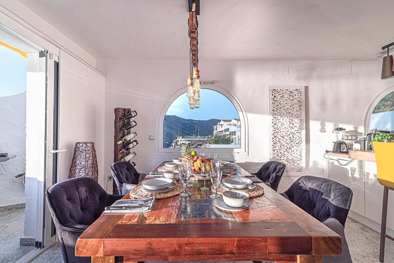 Mogan Luxury Apartment, Sea Views, Jacuzzi And Sauna. Eksteriør bilde
